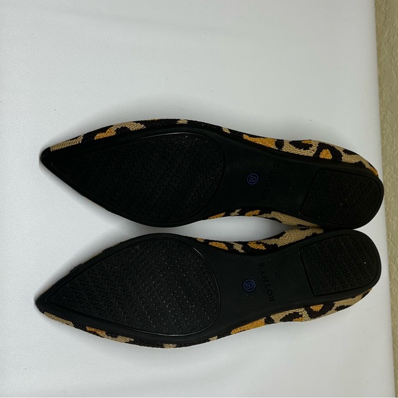 Rothy’s Cheetah Print Flats Comfort Shoes 6.5 - Picture 12 of 13